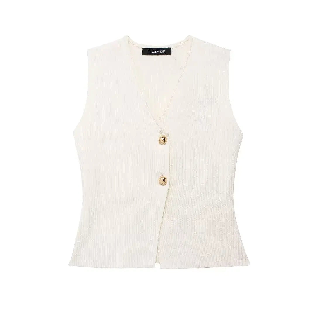 Brayana Vest and Skirt Set