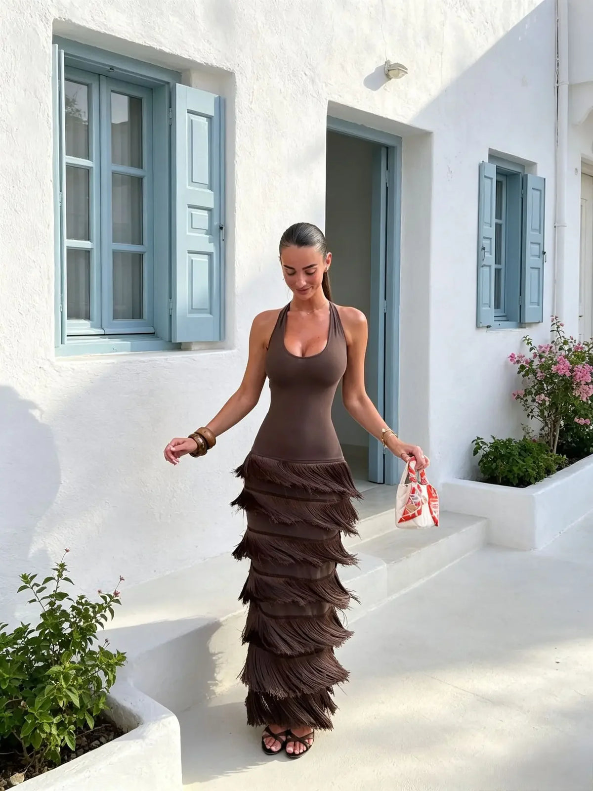 Bloom Tassel Dress