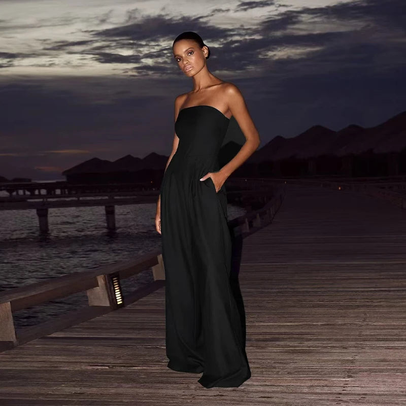 Dara Backless Jumpsuits