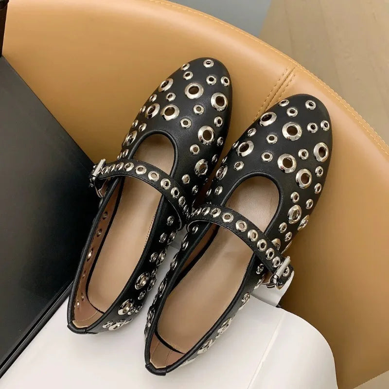 Mary Ballerinas with Metals