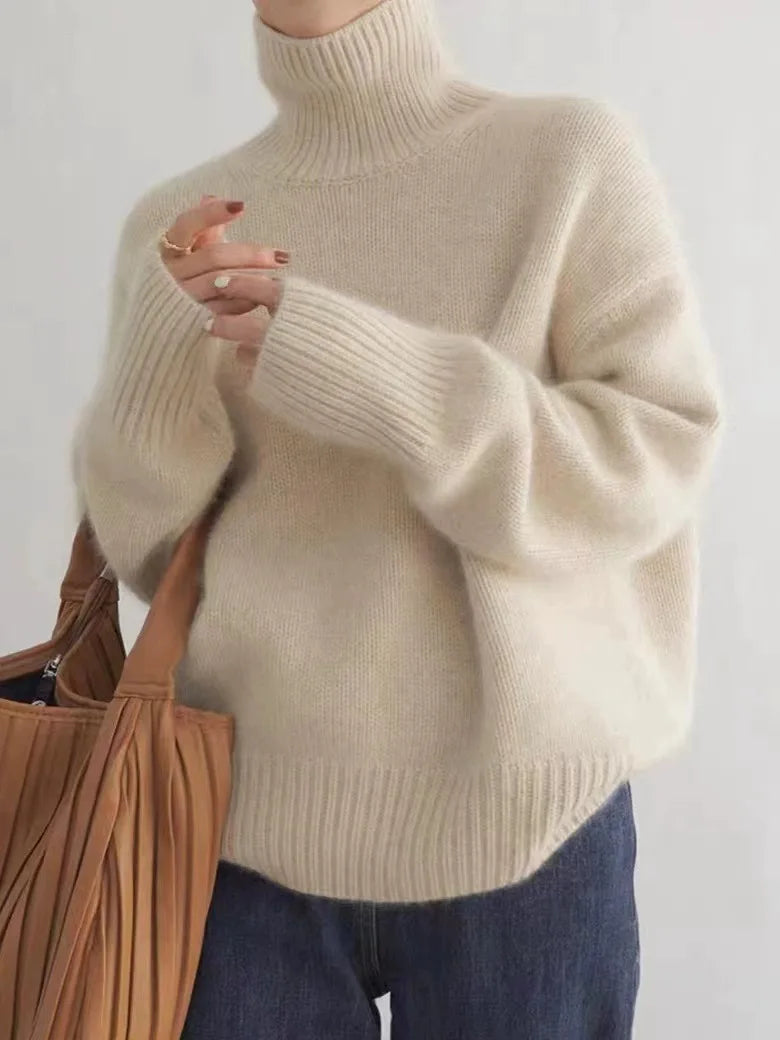 Cashmere loose sweater