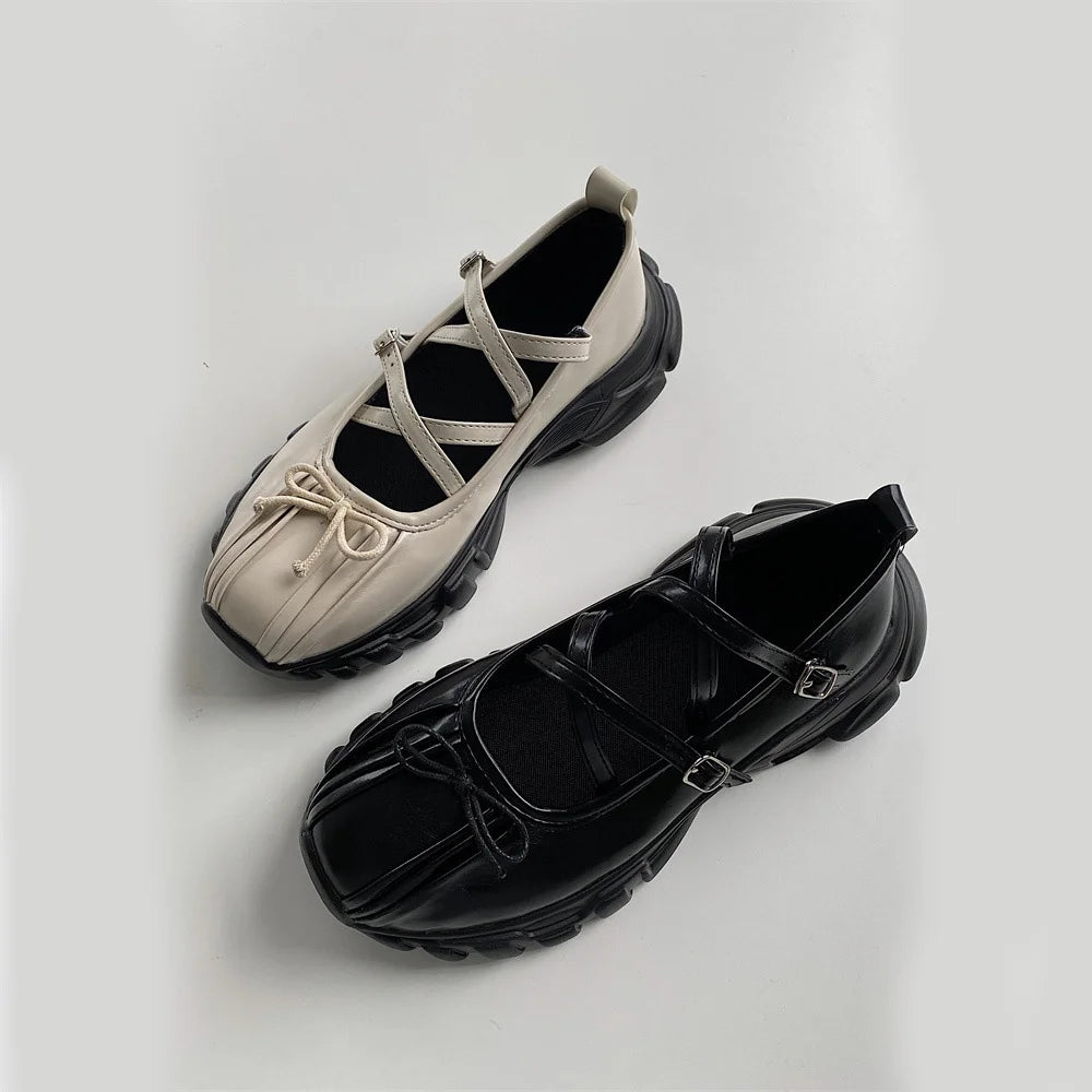 Mary Jane Sneakers Shoes