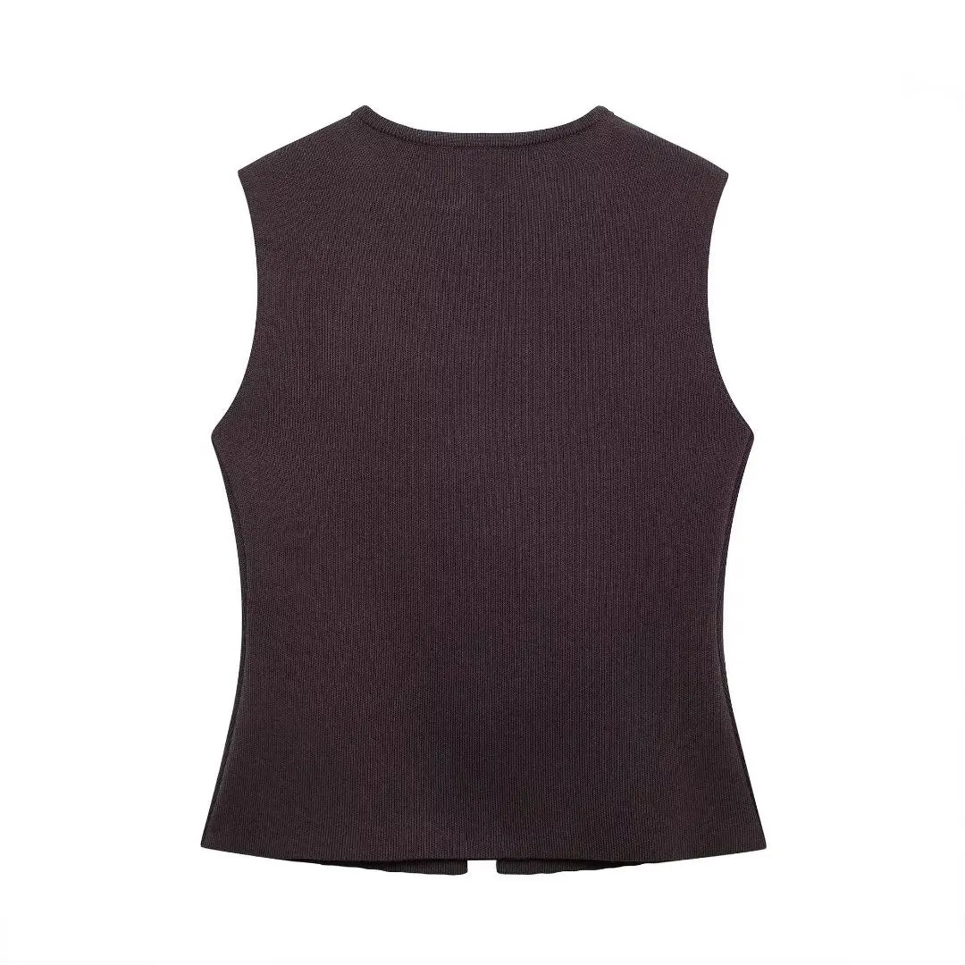 Brayana Vest and Skirt Set