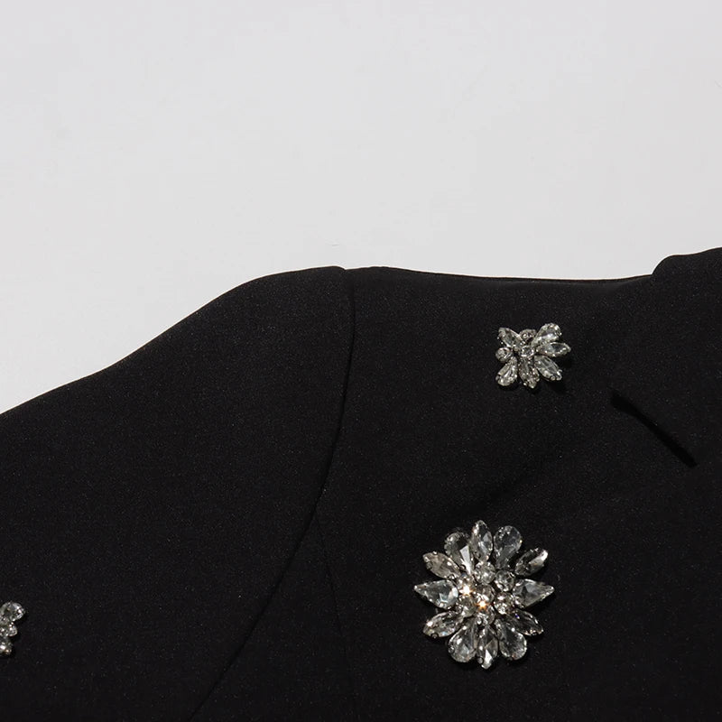 Two Piece Set with rhinestones