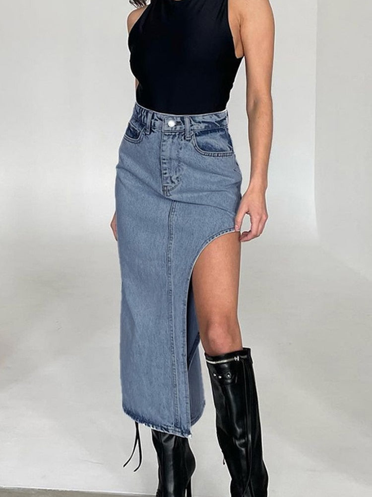 Side Split Skirt