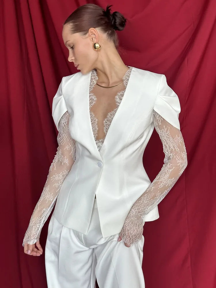 Lace Blazer