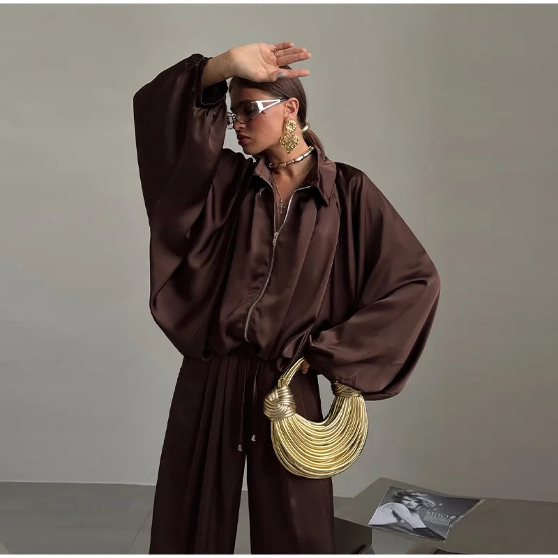 Oasis Satin Loose Set