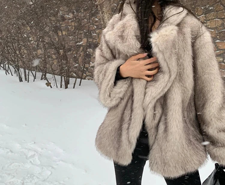 Laura Faux Fox Fur
