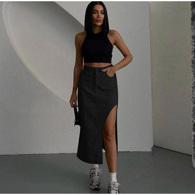 Side Split Skirt