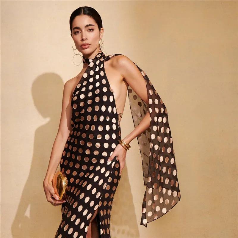 Edru Maxi Dress Sleeveless Backless