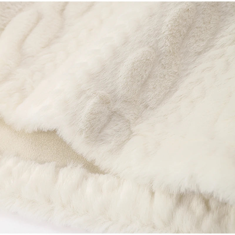 Monpell Faux Fur Coat