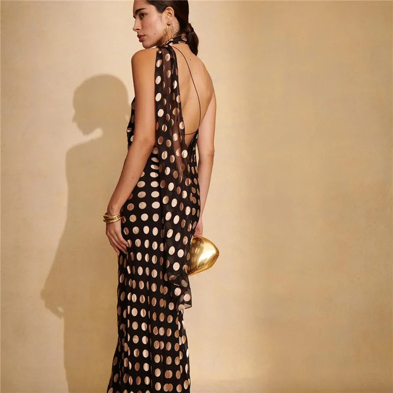 Edru Maxi Dress Sleeveless Backless