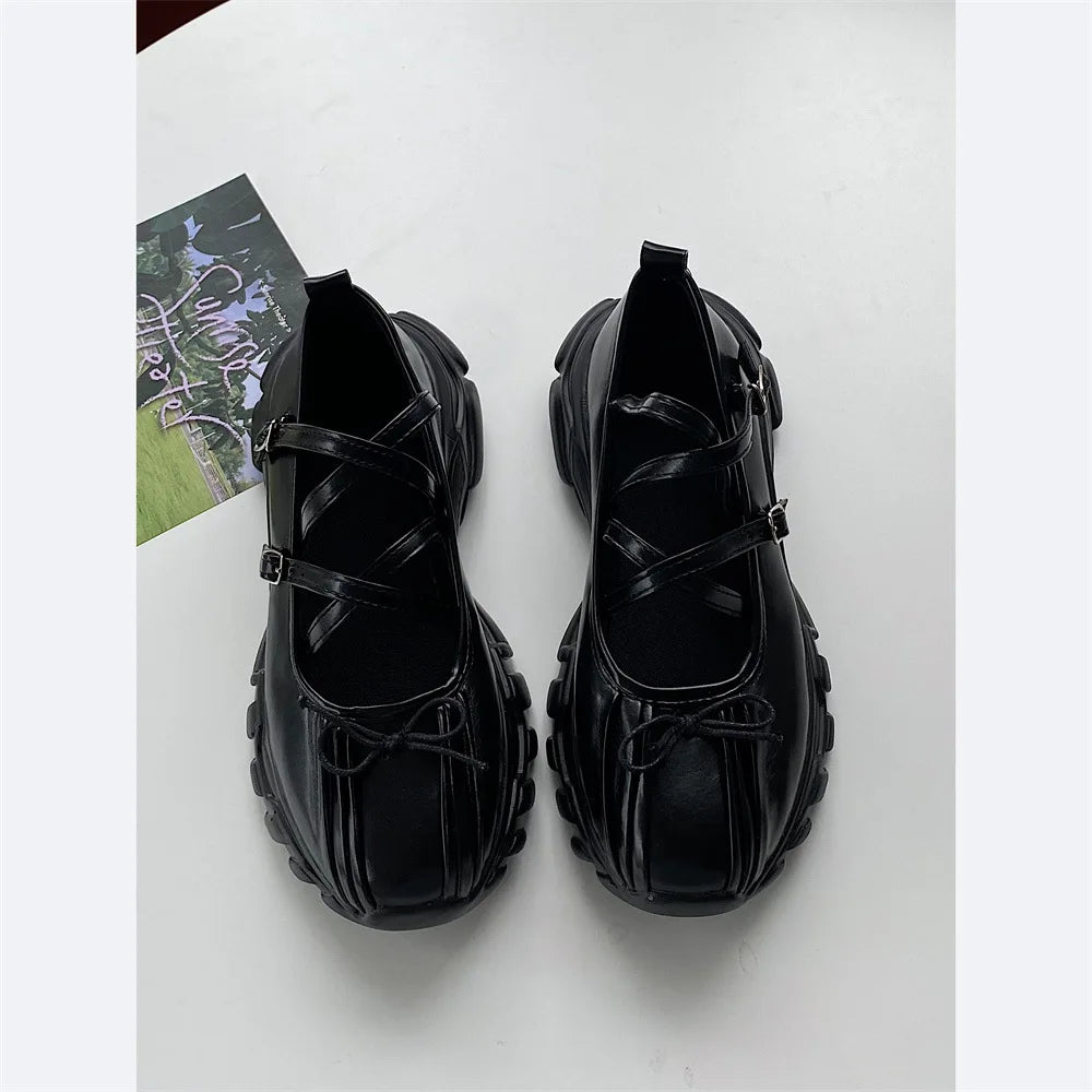 Mary Jane Sneakers Shoes