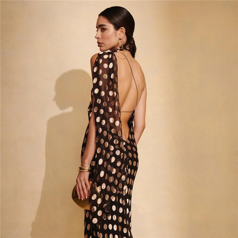 Edru Maxi Dress Sleeveless Backless