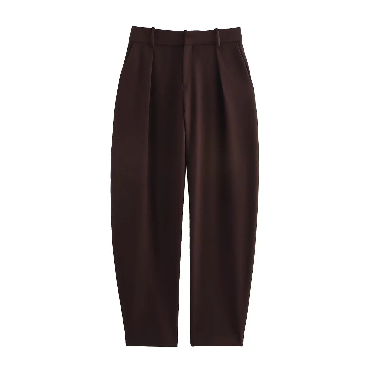 Deep Mocha Tailored Blazer Pants and Skirt Set