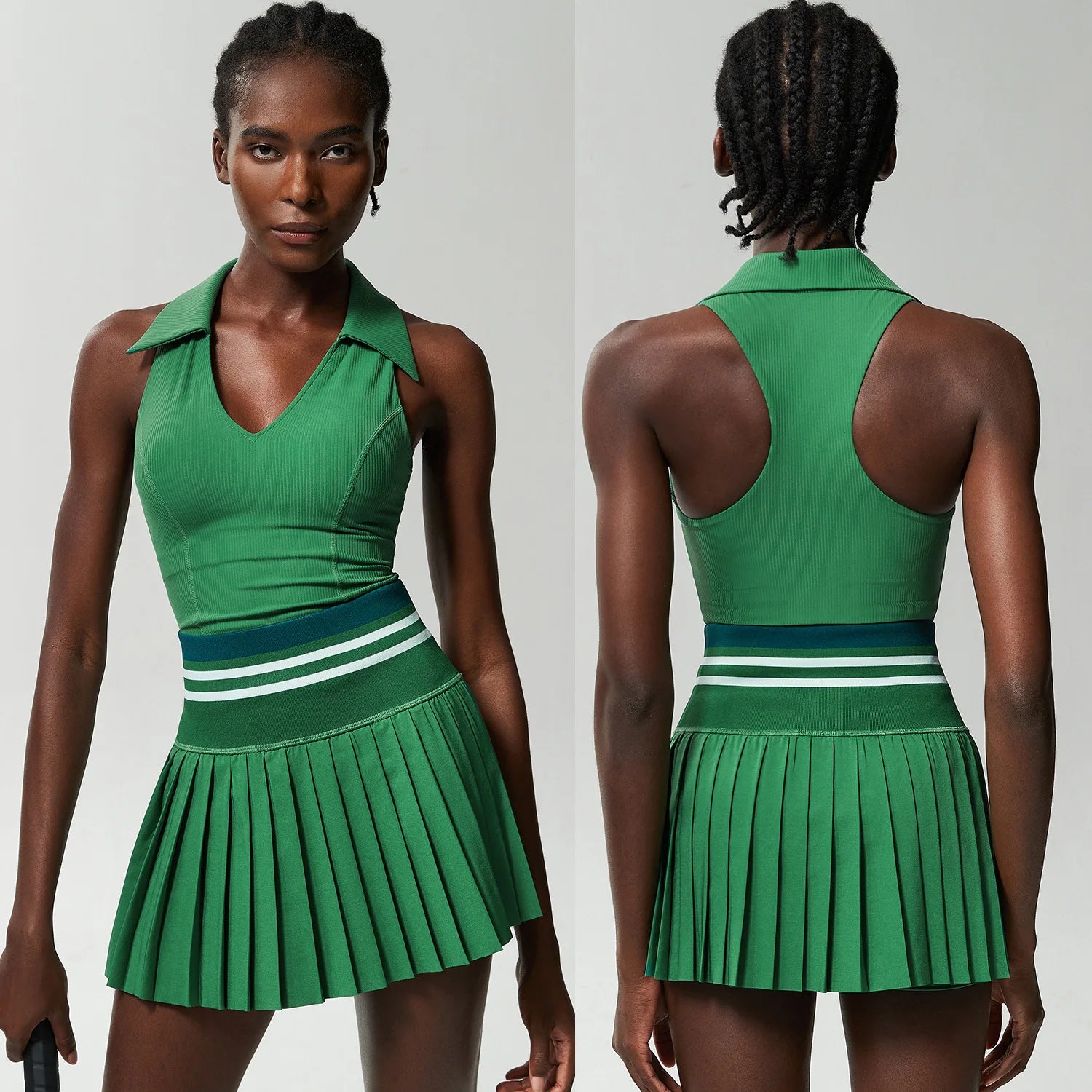 Yoli Skirt Set for Yoga Gym Tennis