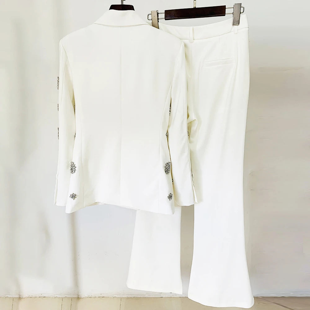 Two Piece Set with rhinestones