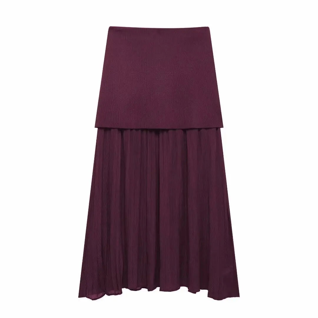 Brayana Vest and Skirt Set