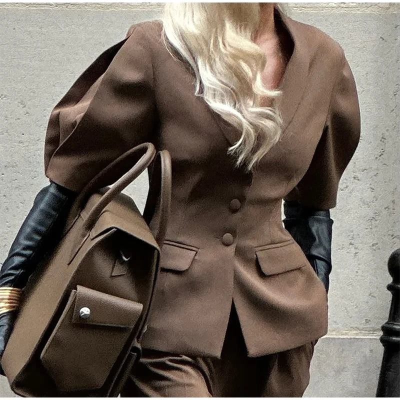 Sofi Blazer Wide Pants Set