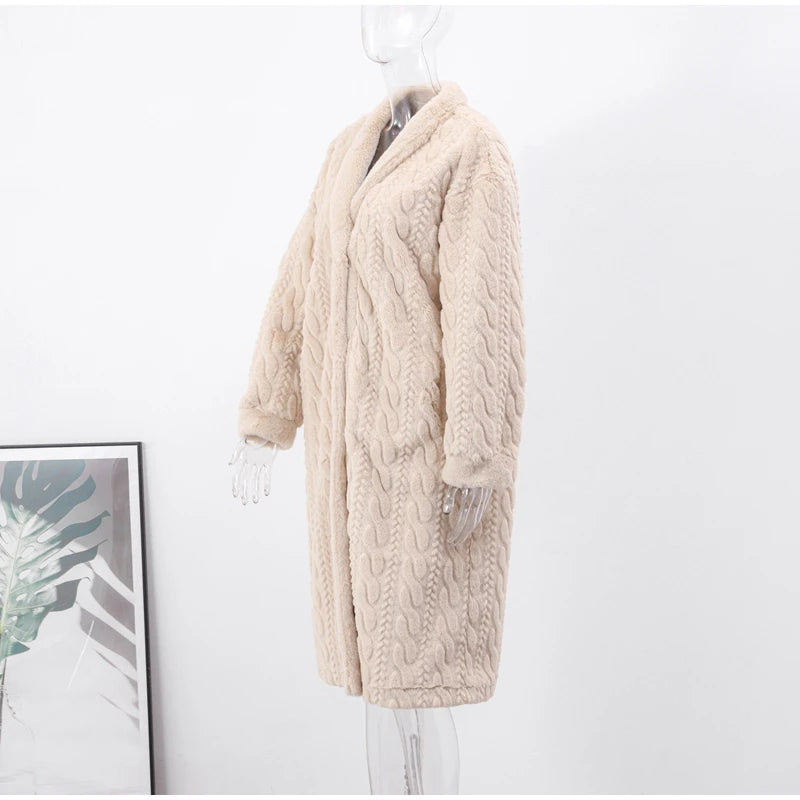 Monpell Faux Fur Coat