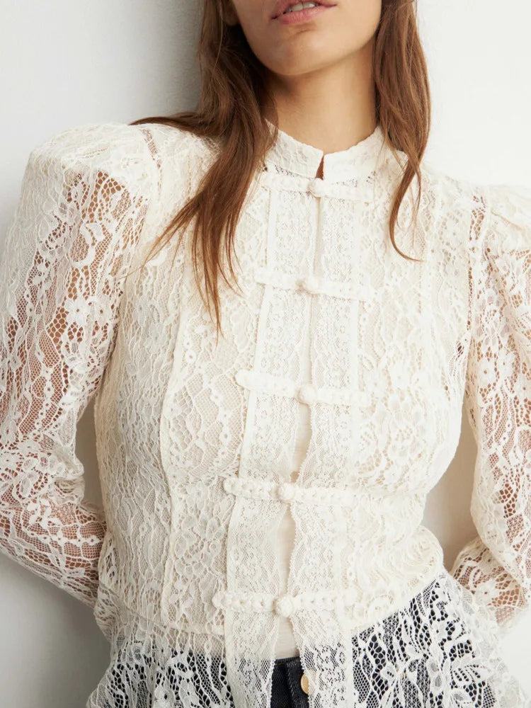 Kristina Lace Blouse