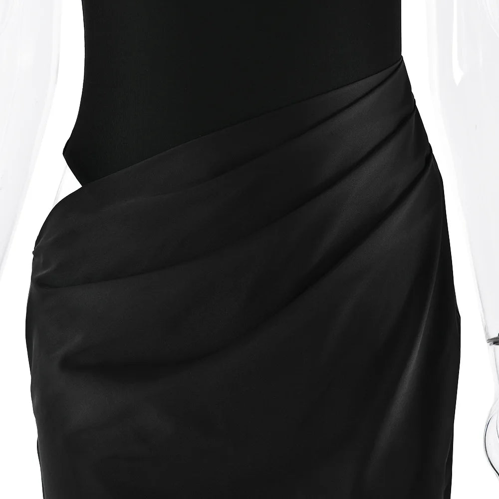 Juiana Satin Maxi Dress
