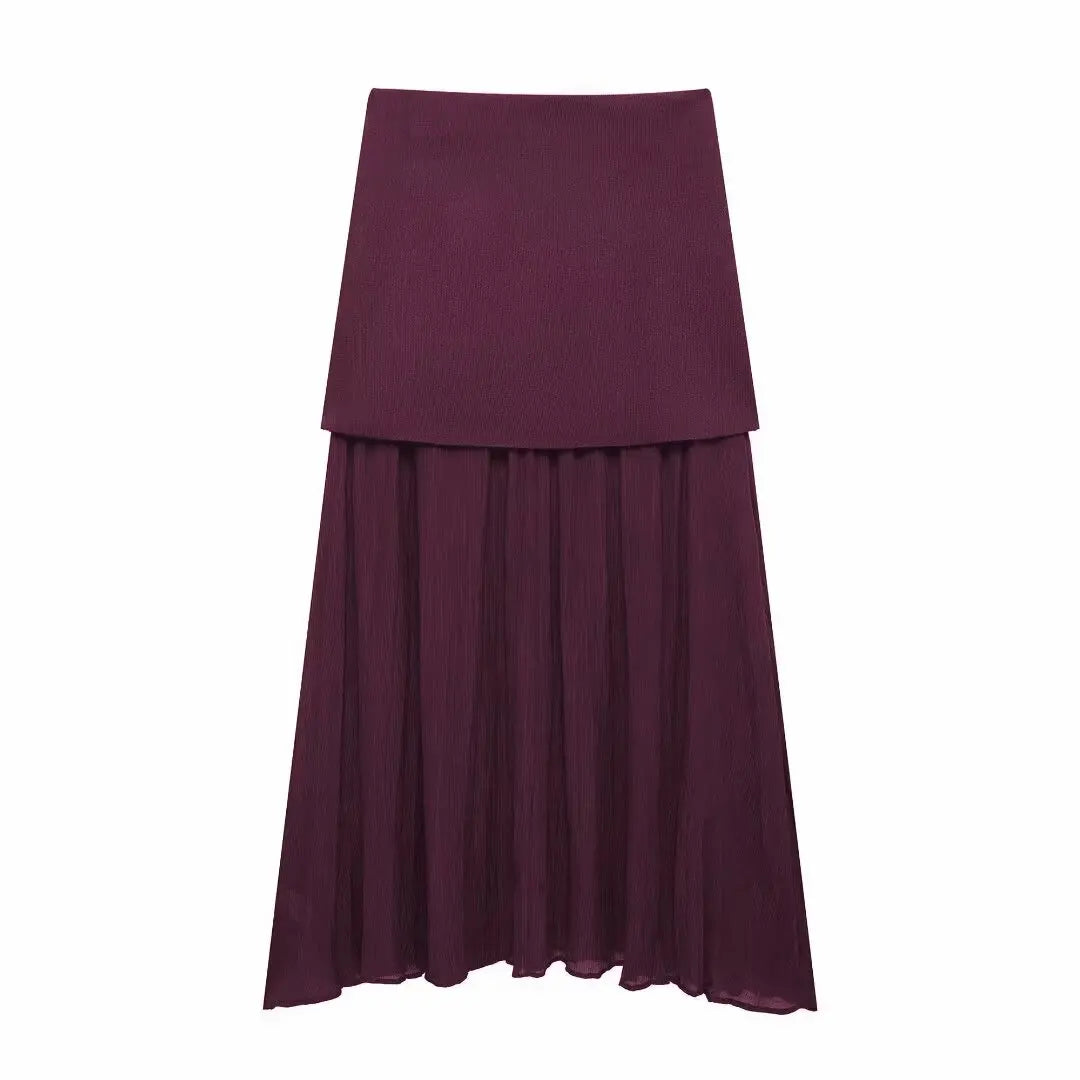 Brayana Vest and Skirt Set