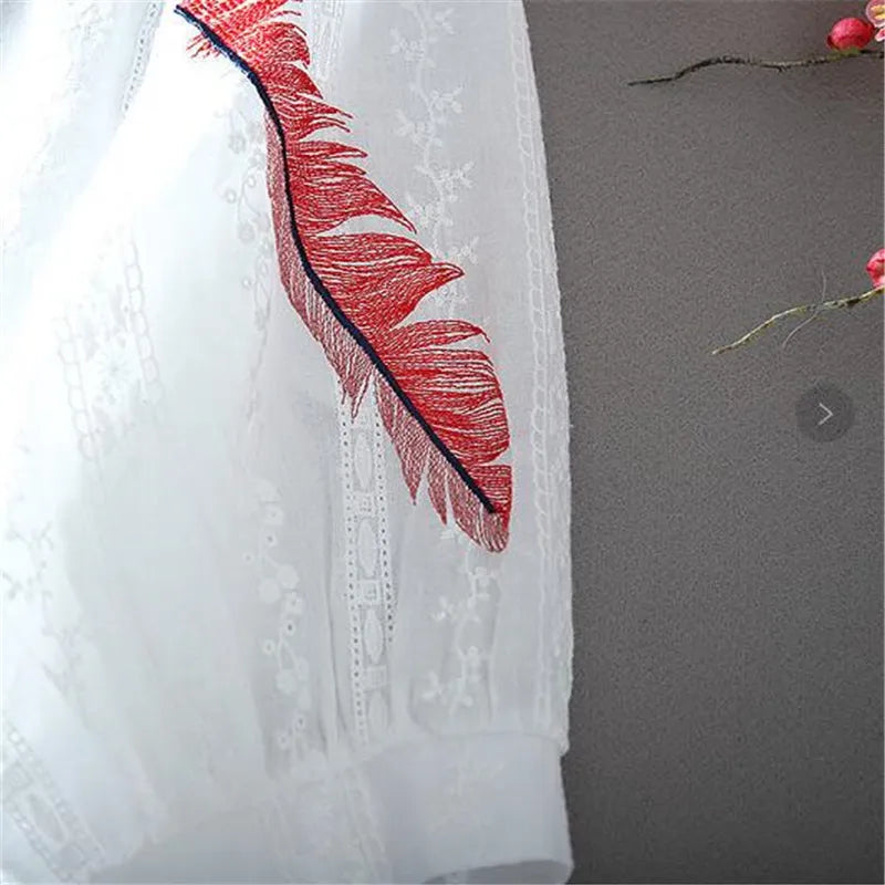 Cotton Lace Blouse