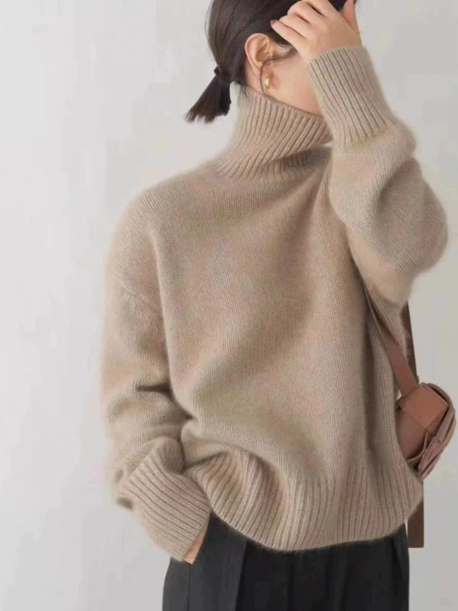Cashmere loose sweater