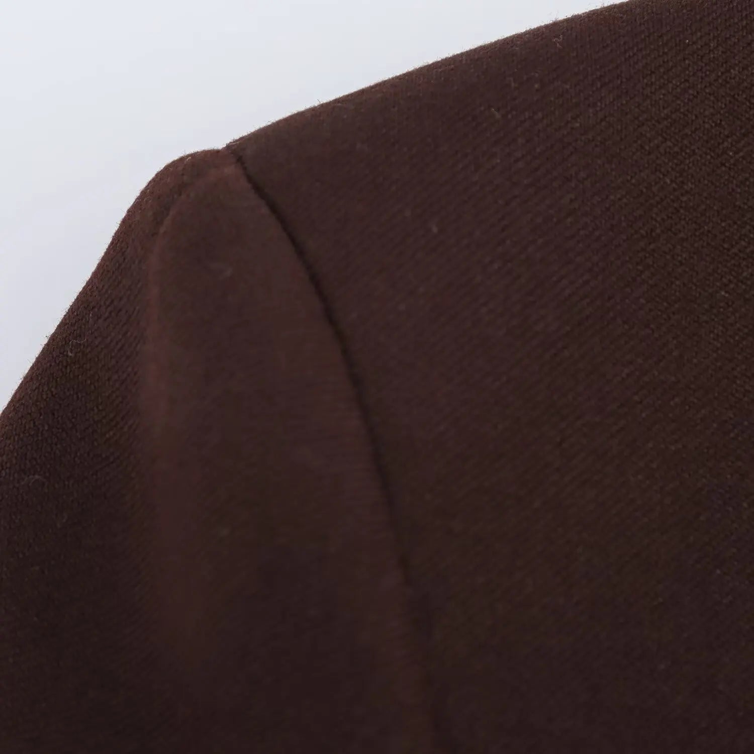 Deep Mocha Tailored Blazer Pants and Skirt Set