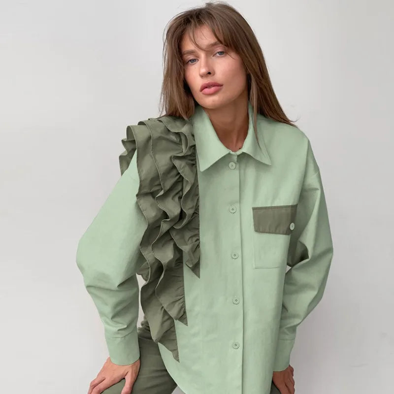 Ruffled Blouse
