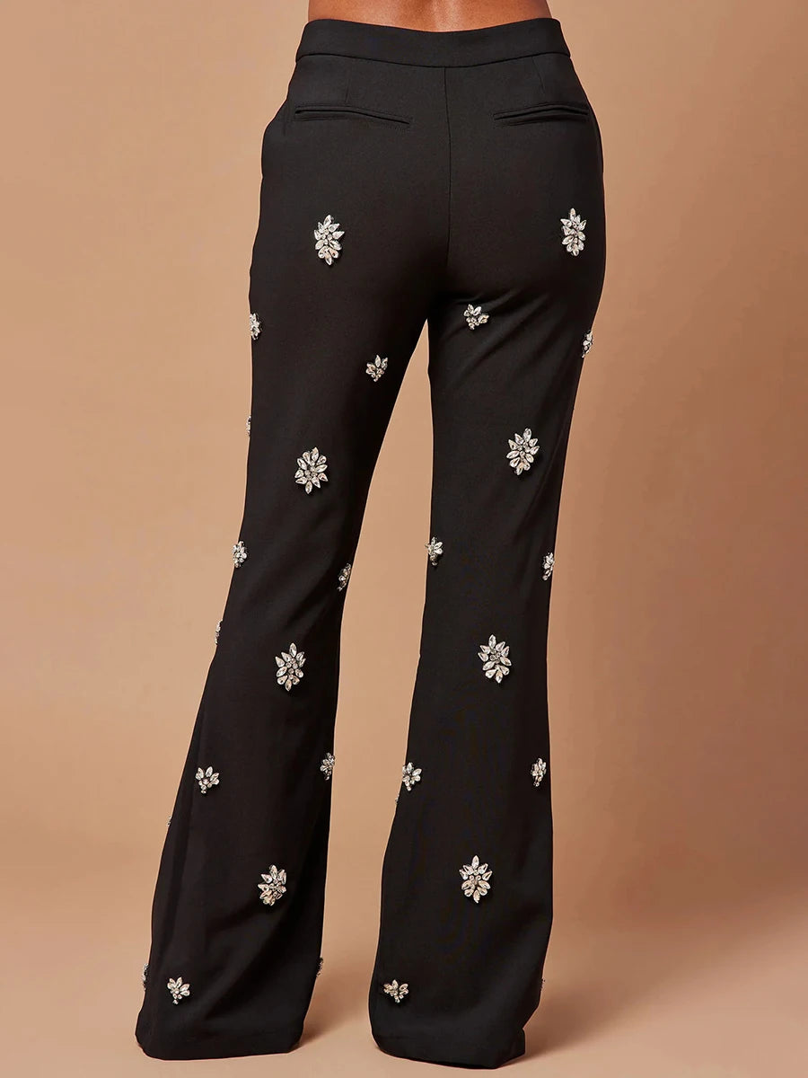 Two Piece Set with rhinestones