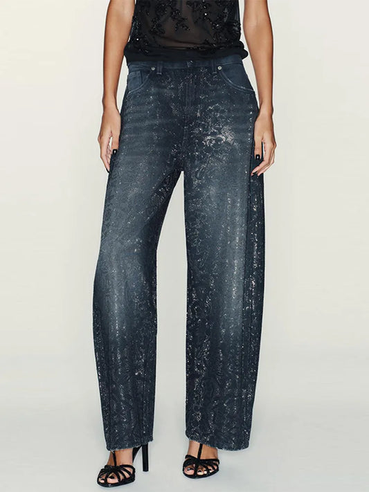 Trendy Loose-fit Jeans
