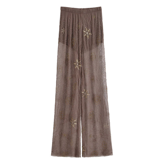 Sequins Party Trousers Set