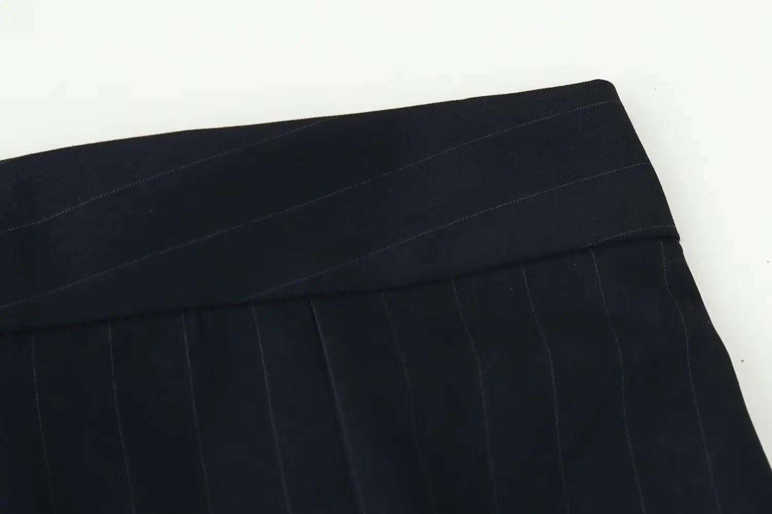 Vertical Pleated Trousers