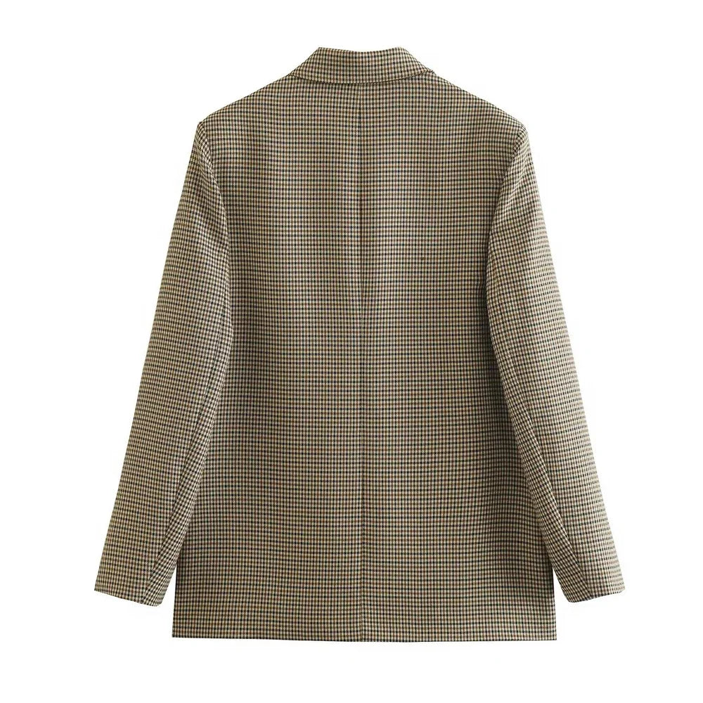 Anna Houndstooth Blazer