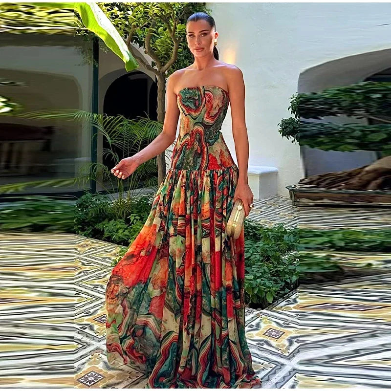 Aura Long Dress