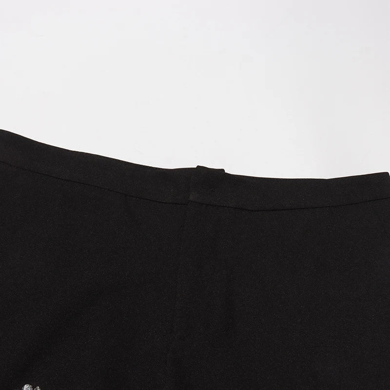 Two Piece Set with rhinestones