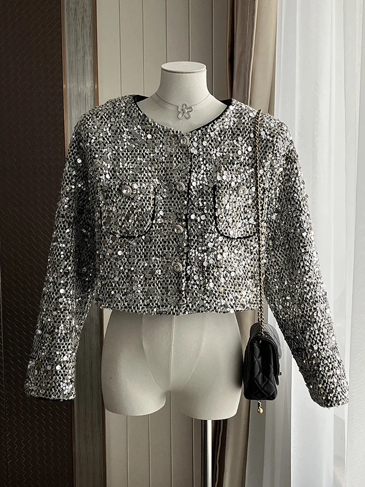 OLIN Sequin Coat