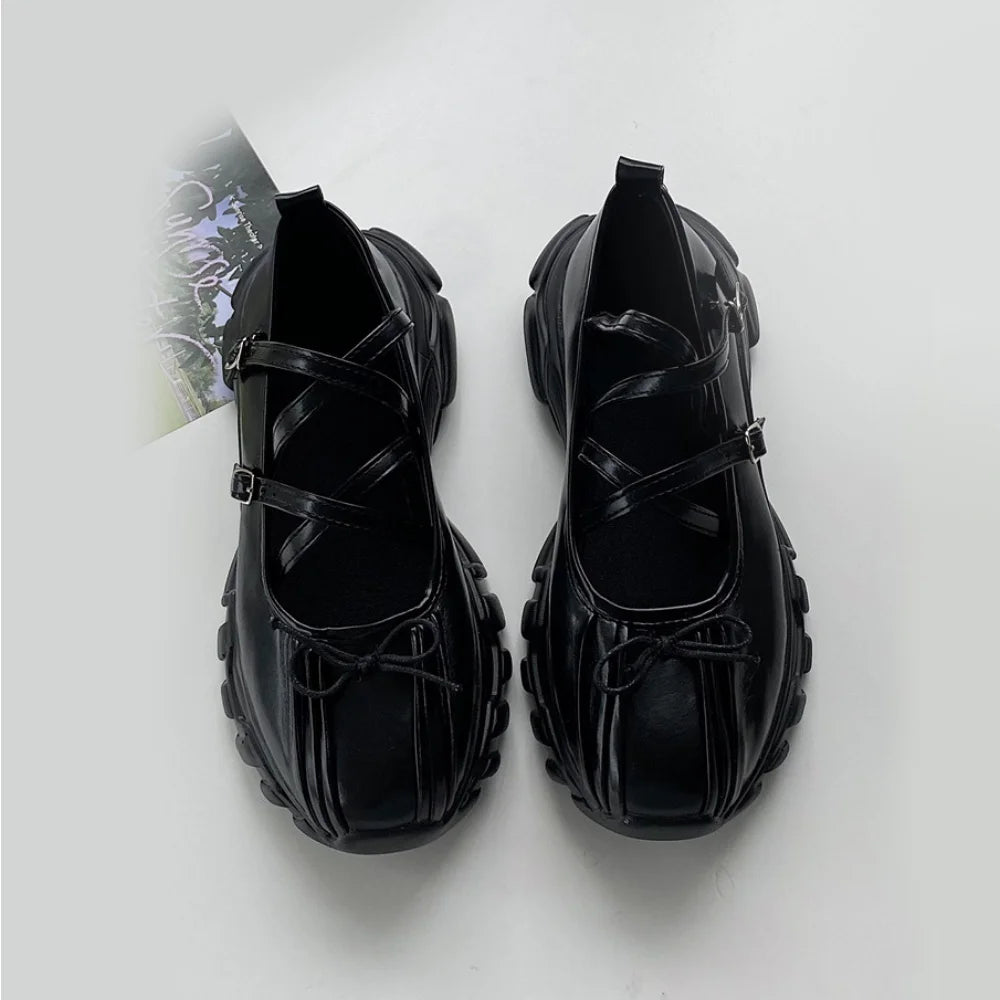 Mary Jane Sneakers Shoes