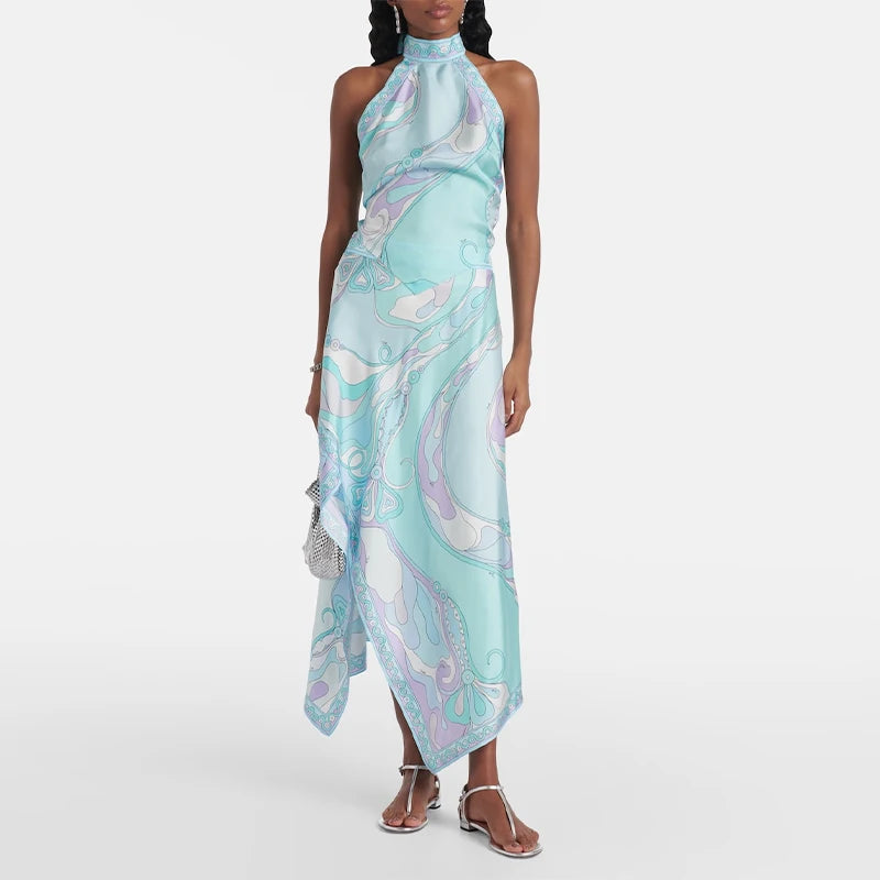 Punta Cana Satin Skirt Suits