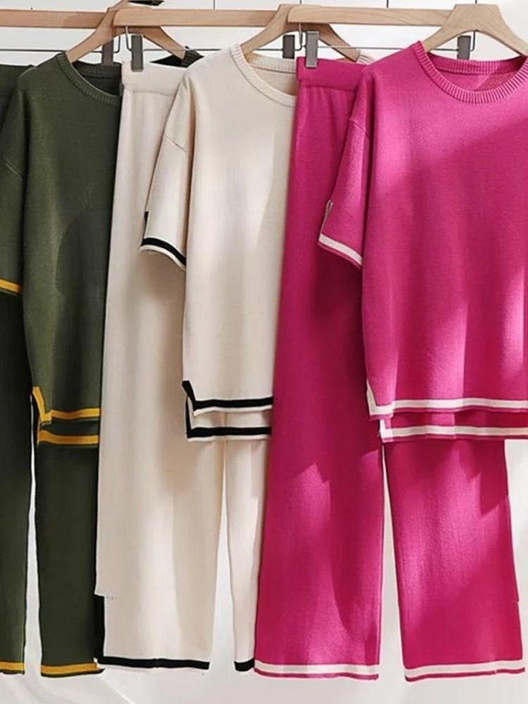 BAKATA Knit Two Piece Set