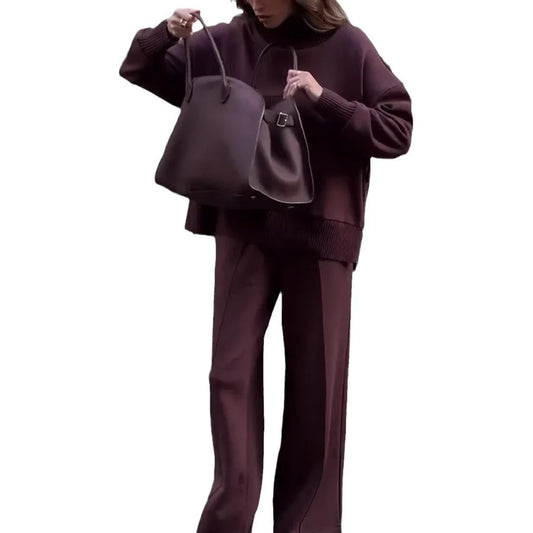 Casual Hoodie And Loose Pants