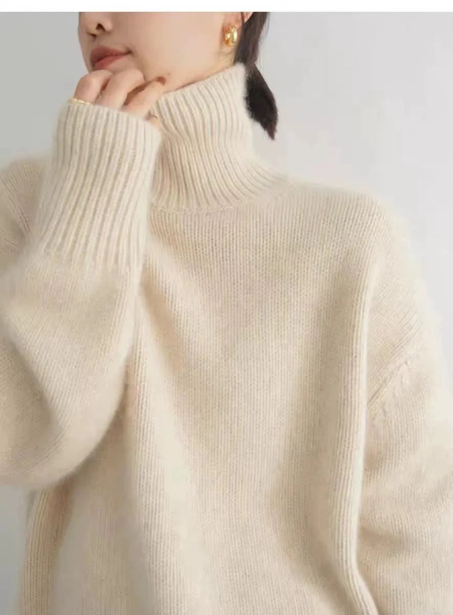 Cashmere loose sweater