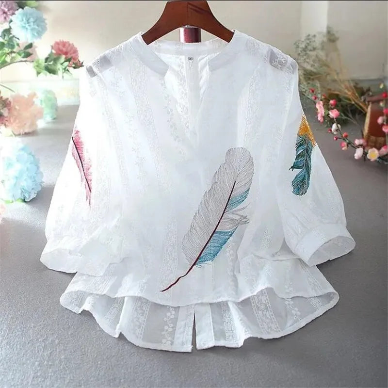 Cotton Lace Blouse