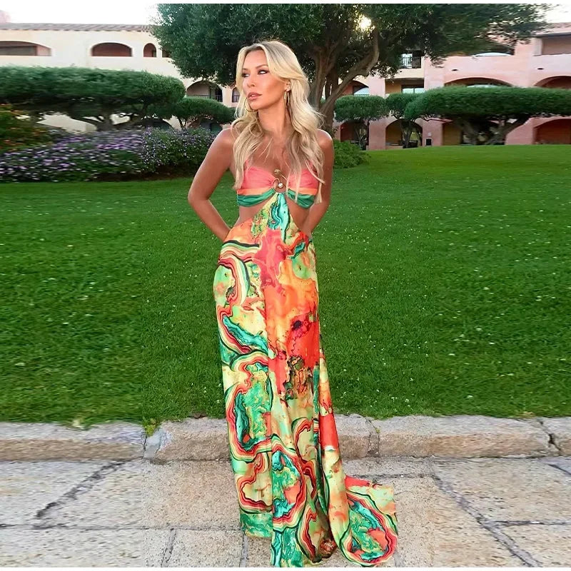 Aura Long Dress