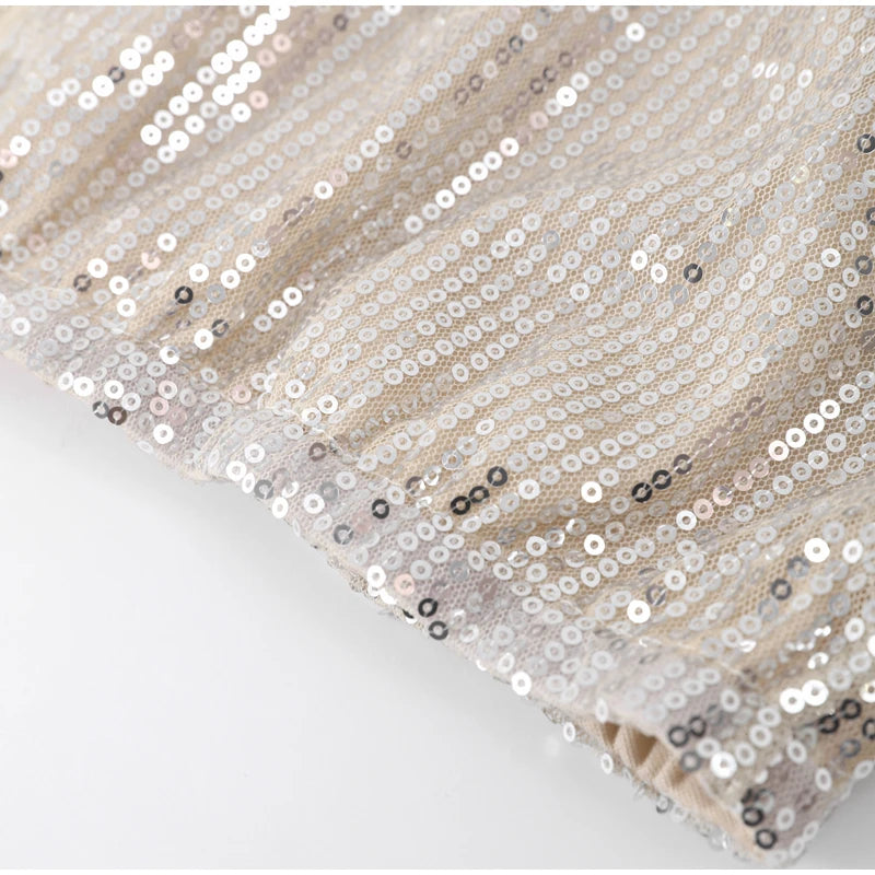 Sequin Zipper Jacket