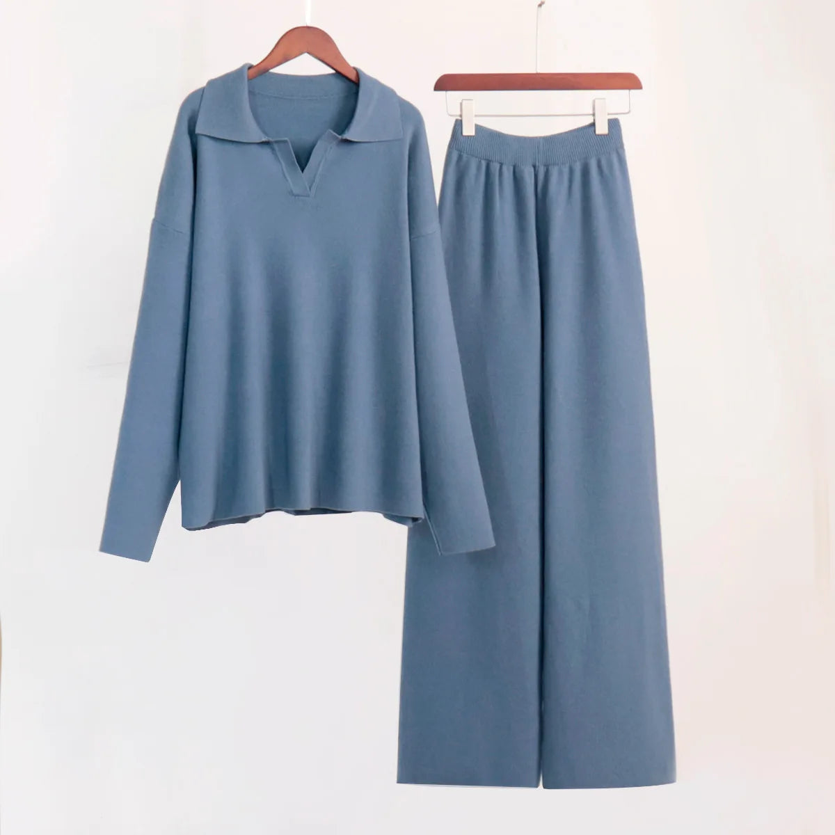 Daria Thick Knitted Suit