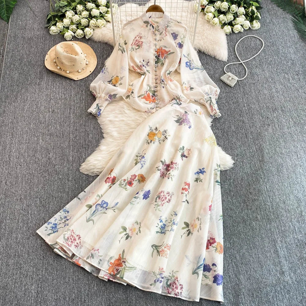 Floral Two Piece Set