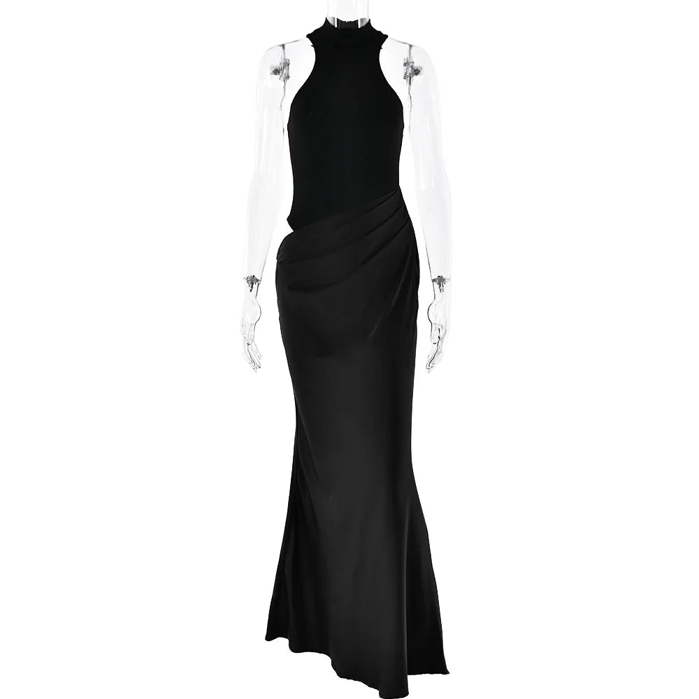 Juiana Satin Maxi Dress